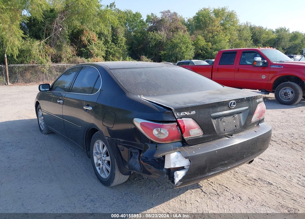 2003 LEXUS ES 300 VIN: JTHBF30GX35040954