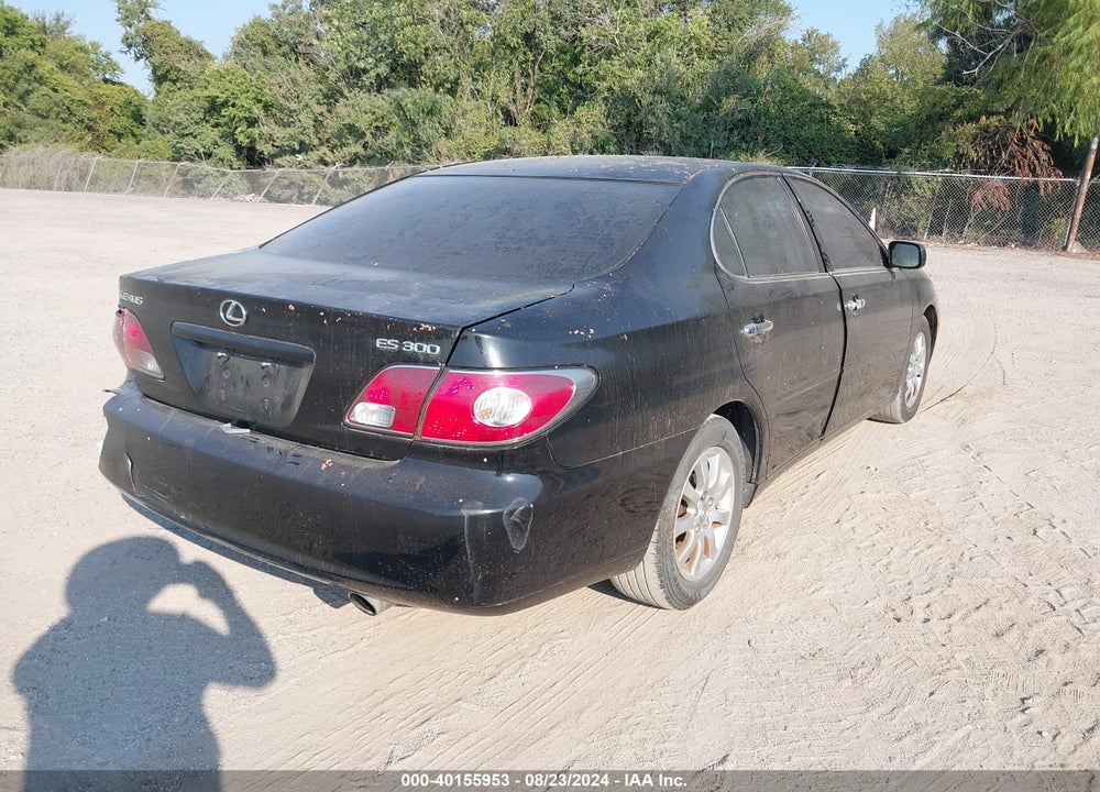 2003 LEXUS ES 300 VIN: JTHBF30GX35040954