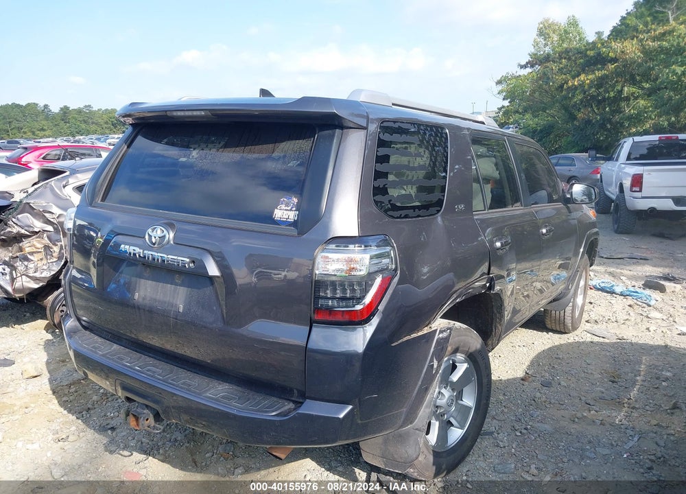 2016 TOYOTA 4RUNNER SR5 VIN: JTEBU5JR1G5317740