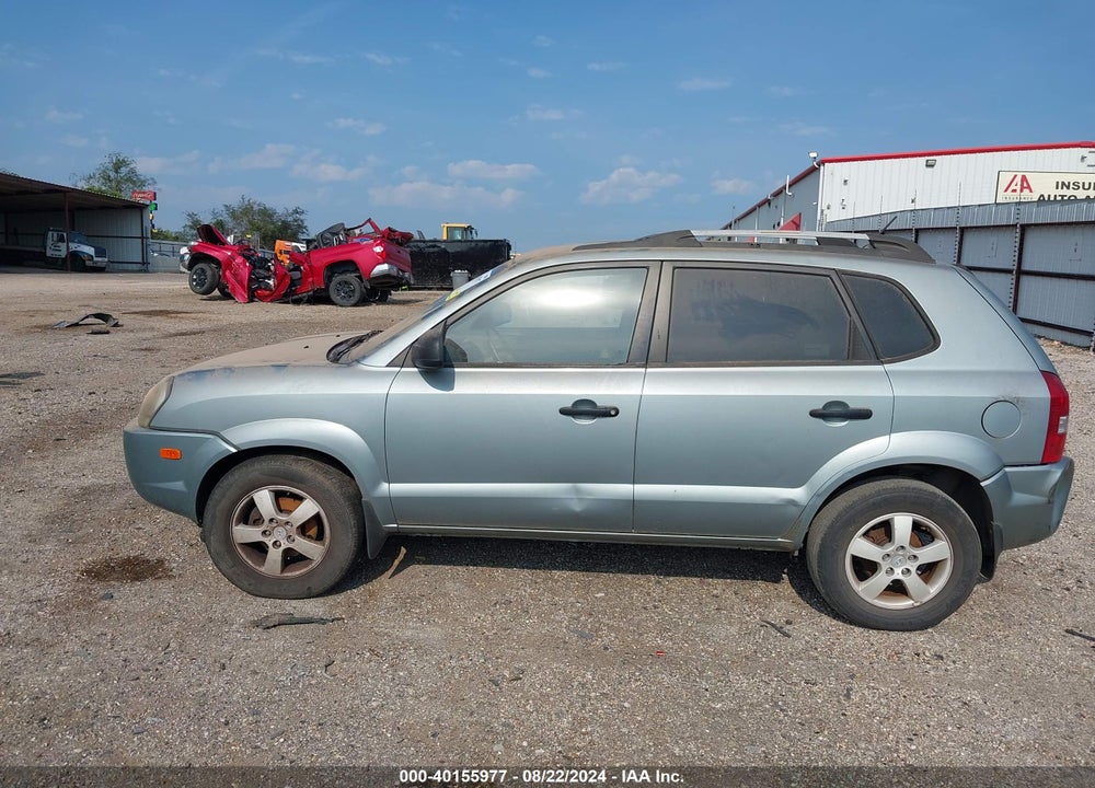 2005 HYUNDAI TUCSON GL VIN: KM8JM12BX5U071733