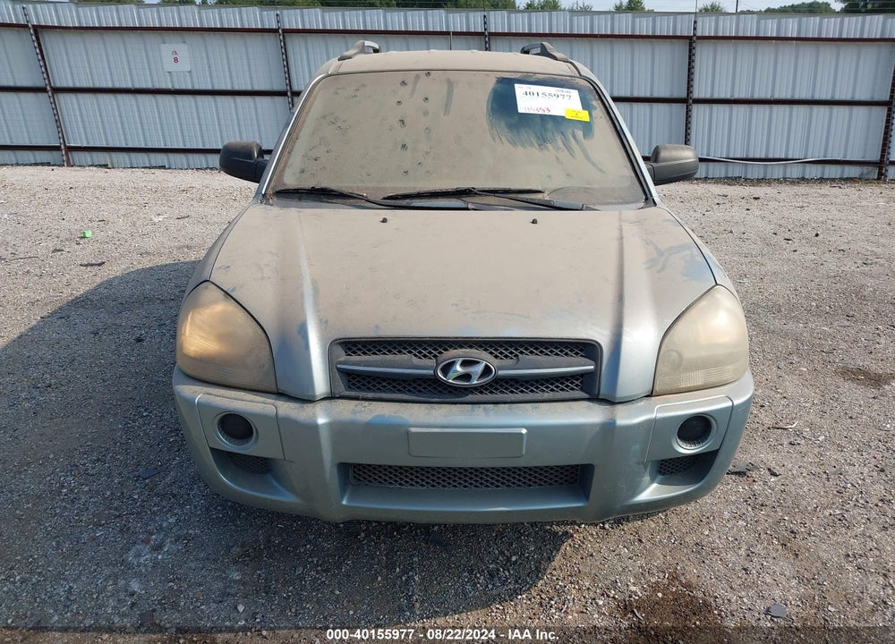 2005 HYUNDAI TUCSON GL VIN: KM8JM12BX5U071733
