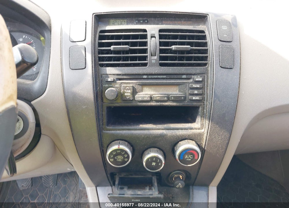 2005 HYUNDAI TUCSON GL VIN: KM8JM12BX5U071733