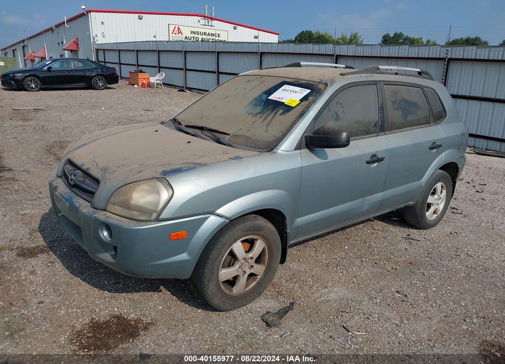 2005 HYUNDAI TUCSON GL VIN: KM8JM12BX5U071733