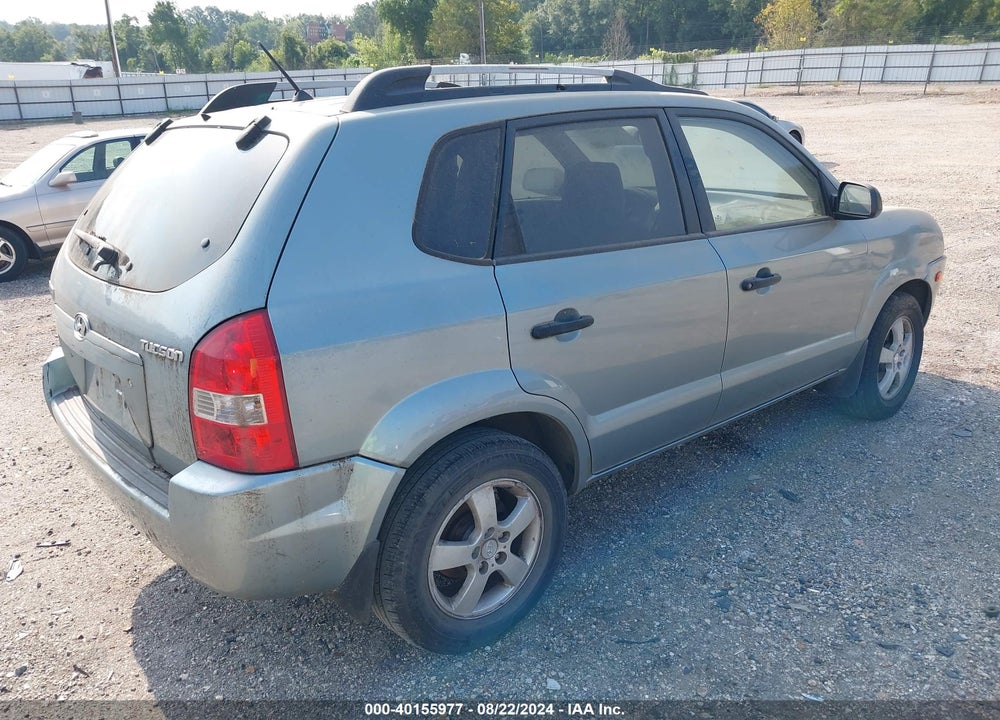 2005 HYUNDAI TUCSON GL VIN: KM8JM12BX5U071733