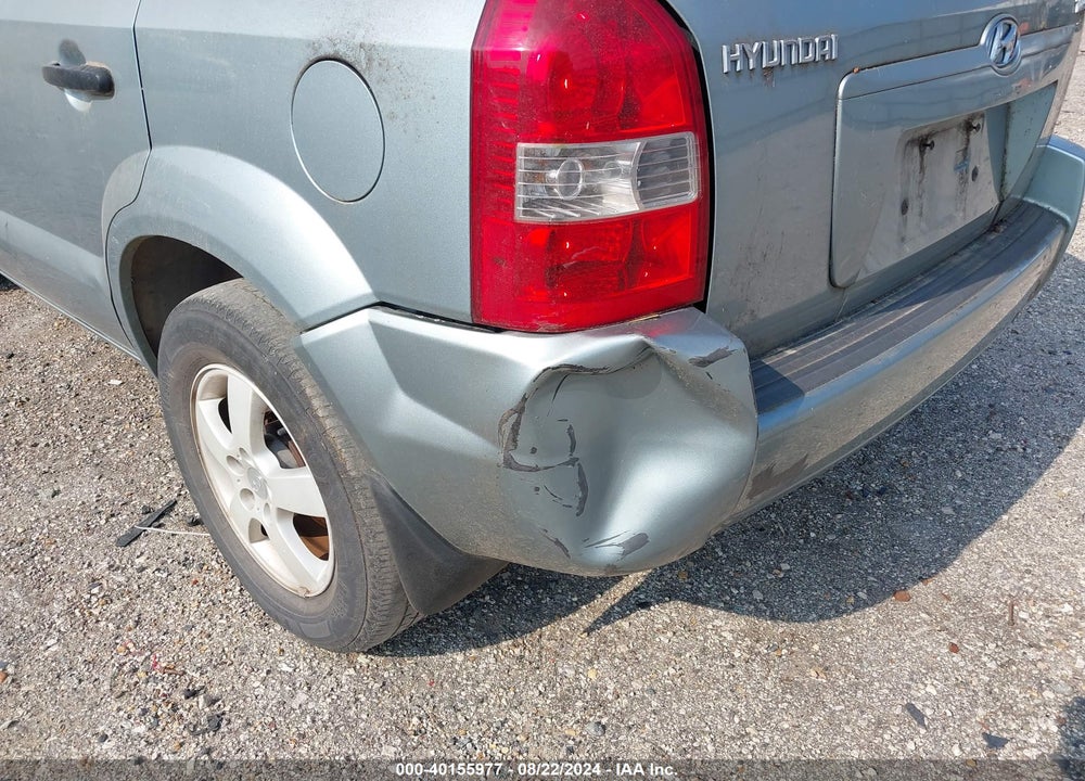 2005 HYUNDAI TUCSON GL VIN: KM8JM12BX5U071733