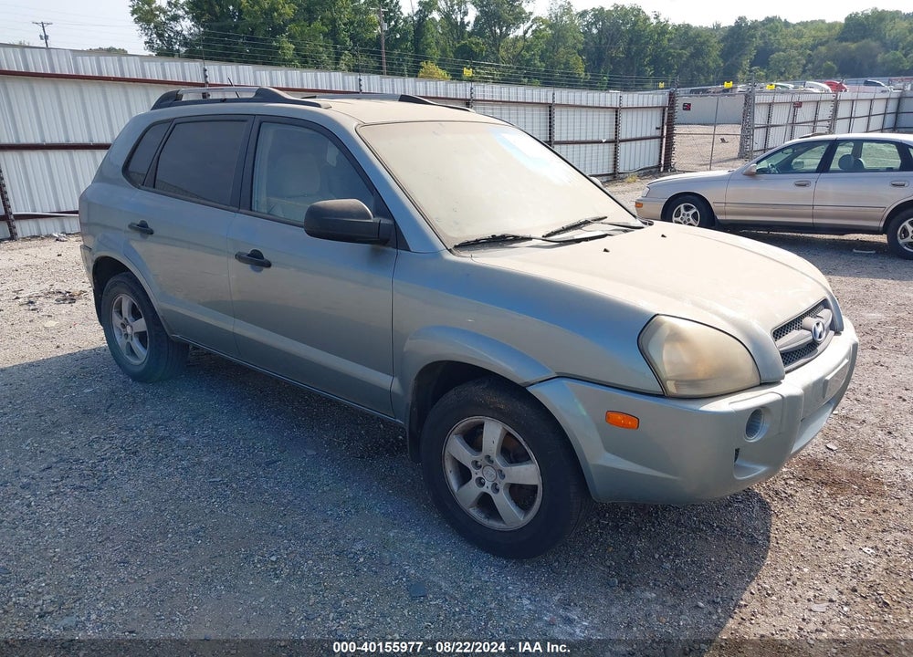 2005 HYUNDAI TUCSON GL VIN: KM8JM12BX5U071733