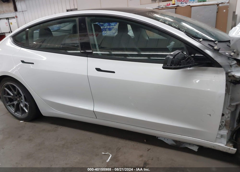 2021 TESLA MODEL 3 STANDARD RANGE PLUS REAR-WHEEL DRIVE VIN: 5YJ3E1EA9MF861285