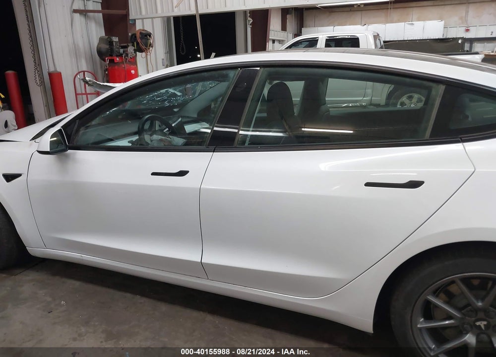 2021 TESLA MODEL 3 STANDARD RANGE PLUS REAR-WHEEL DRIVE VIN: 5YJ3E1EA9MF861285