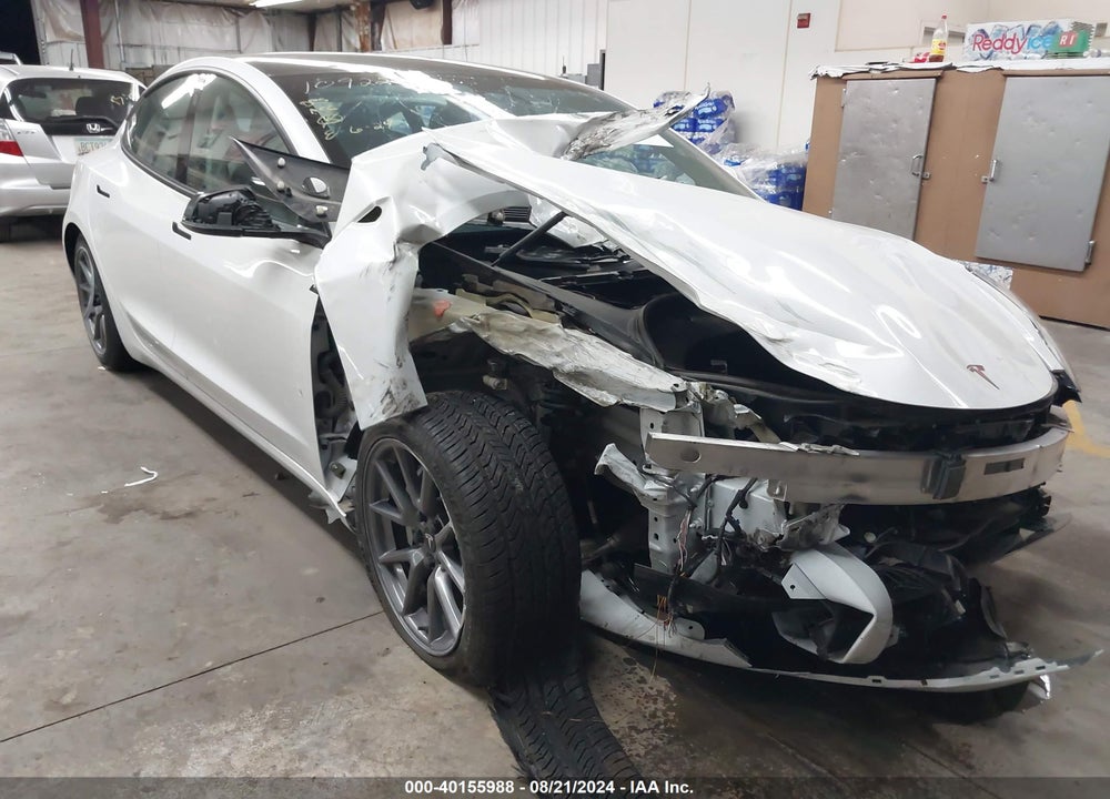 2021 TESLA MODEL 3 STANDARD RANGE PLUS REAR-WHEEL DRIVE VIN: 5YJ3E1EA9MF861285