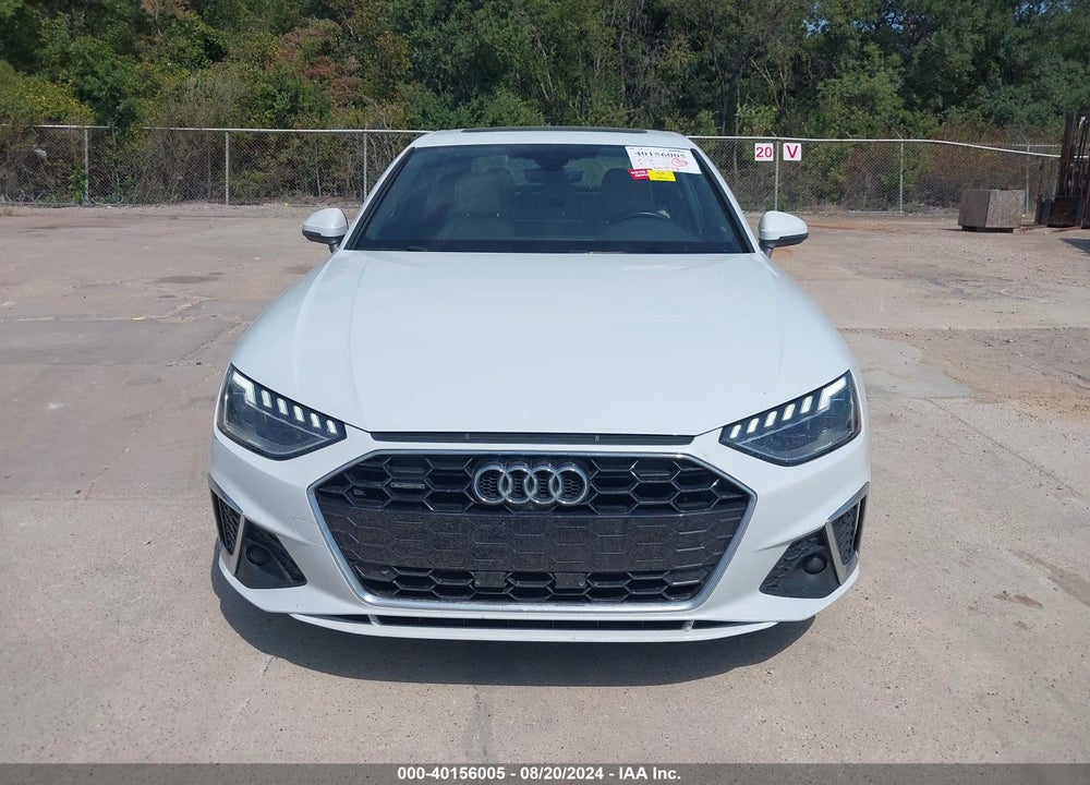 2022 AUDI A4 PREMIUM PLUS 45 TFSI S LINE QUATTRO S TRONIC VIN: WAUEAAF44NN013974