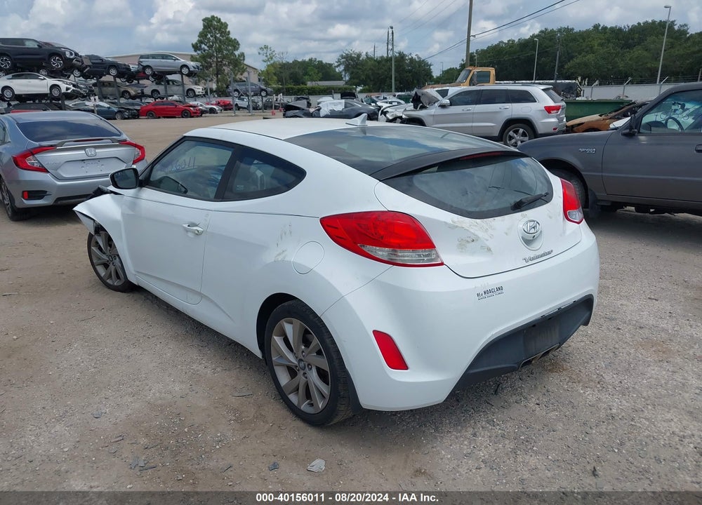 2017 HYUNDAI VELOSTER VIN: KMHTC6AD0HU315048