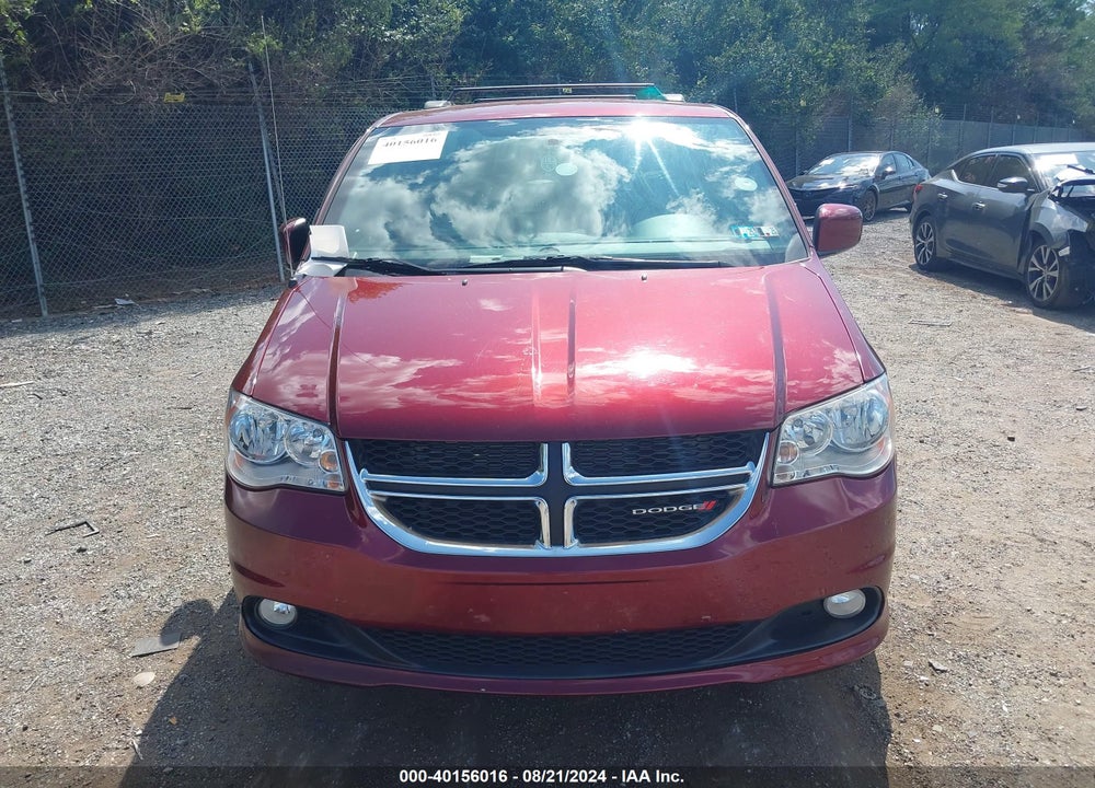 2018 DODGE GRAND CARAVAN SXT VIN: 2C4RDGCG7JR208297