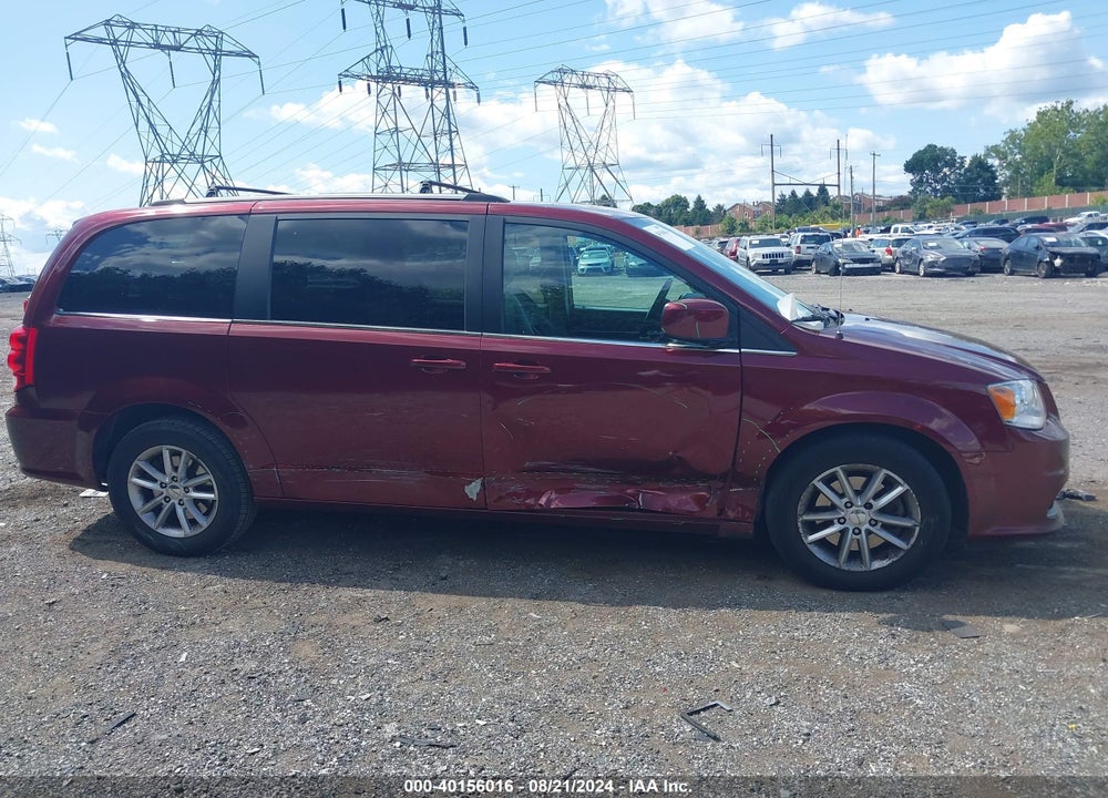 2018 DODGE GRAND CARAVAN SXT VIN: 2C4RDGCG7JR208297