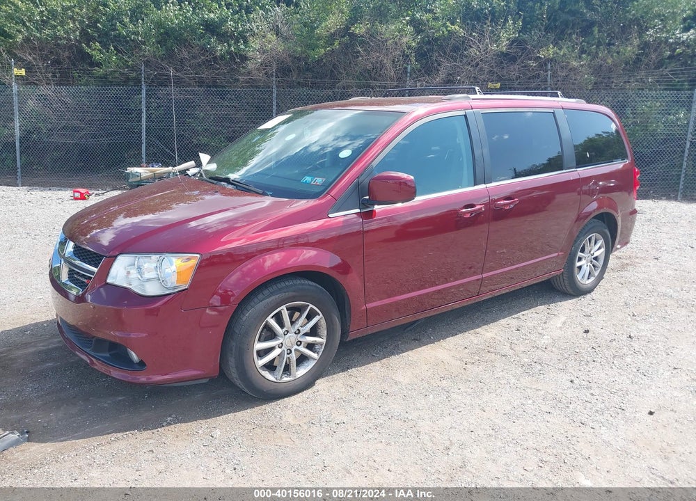 2018 DODGE GRAND CARAVAN SXT VIN: 2C4RDGCG7JR208297