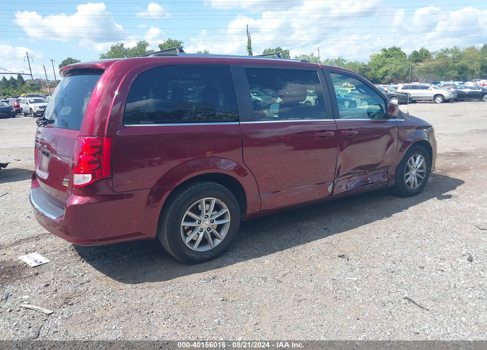 2018 DODGE GRAND CARAVAN SXT VIN: 2C4RDGCG7JR208297