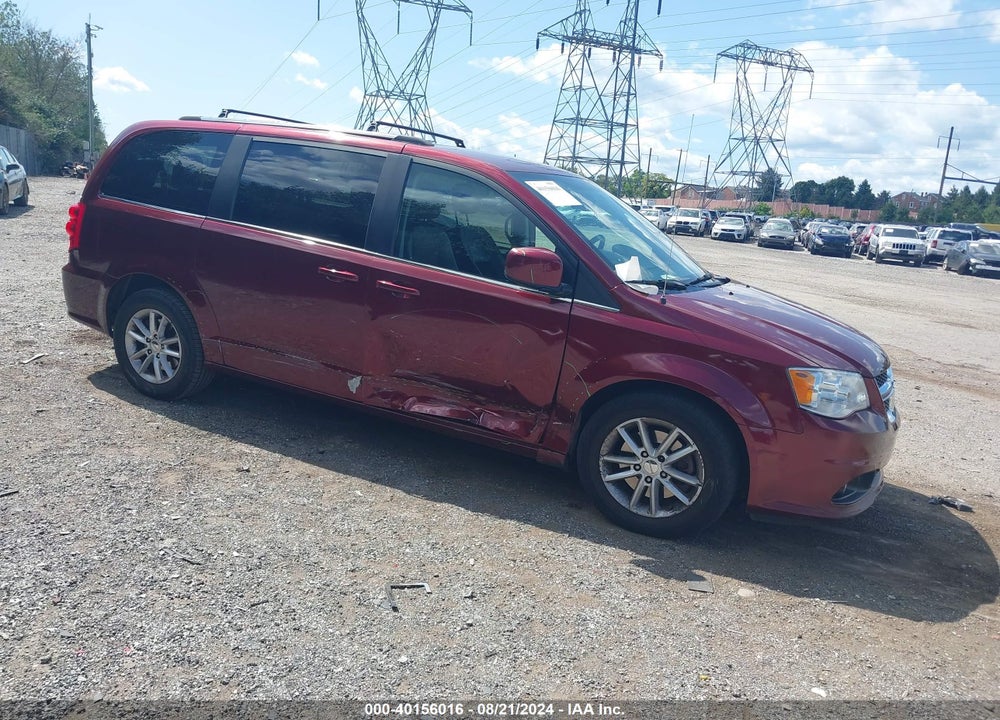 2018 DODGE GRAND CARAVAN SXT VIN: 2C4RDGCG7JR208297