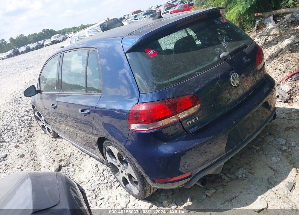 2011 VOLKSWAGEN GTI 4-DOOR VIN: WVWHV7AJ8BW270050