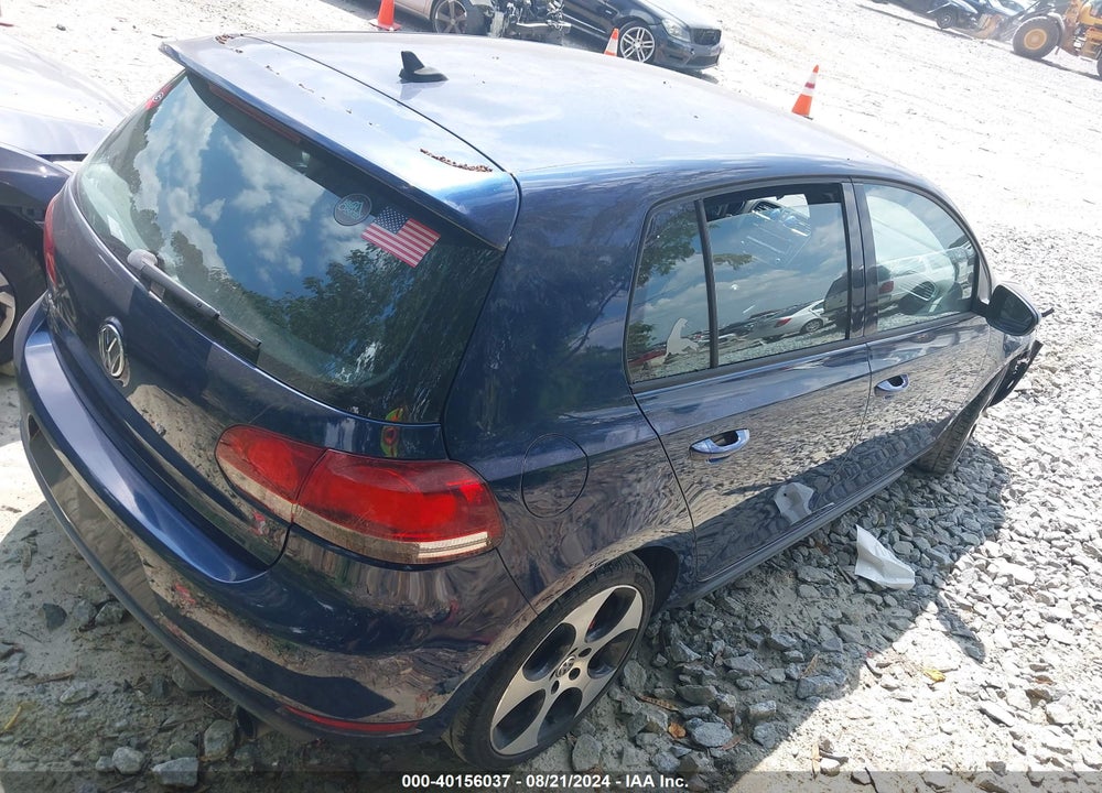 2011 VOLKSWAGEN GTI 4-DOOR VIN: WVWHV7AJ8BW270050