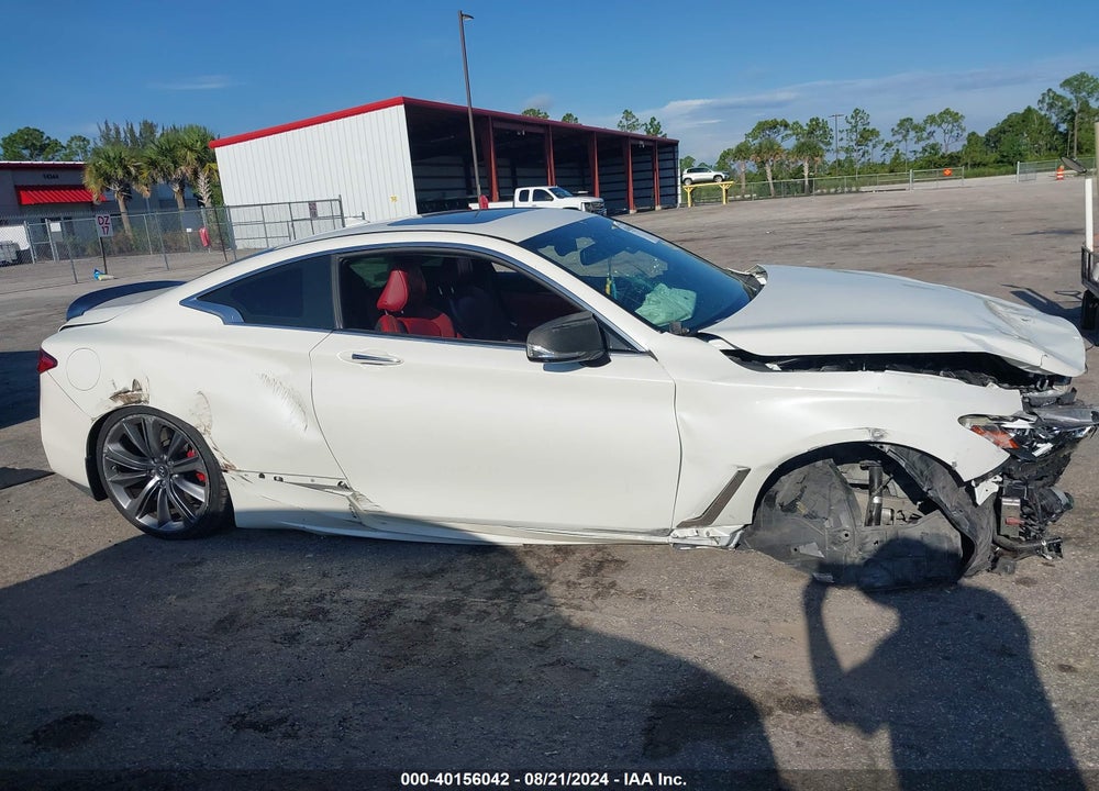 2018 INFINITI Q60 3.0T RED SPORT 400 VIN: JN1FV7EK2JM530109