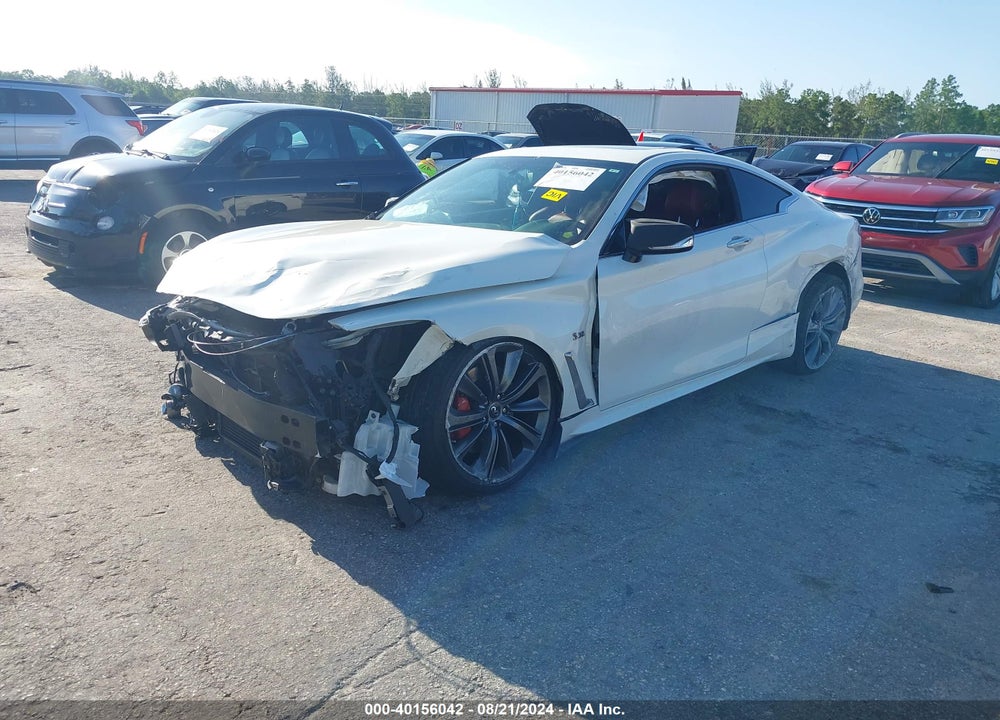 2018 INFINITI Q60 3.0T RED SPORT 400 VIN: JN1FV7EK2JM530109