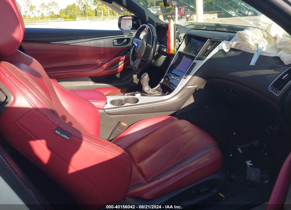 2018 INFINITI Q60 3.0T RED SPORT 400 VIN: JN1FV7EK2JM530109