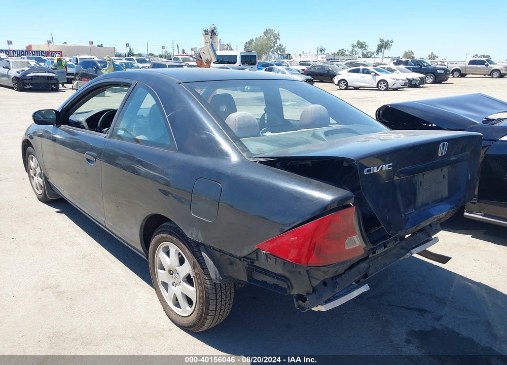 2003 HONDA CIVIC EX VIN: 1HGEM22013L052597
