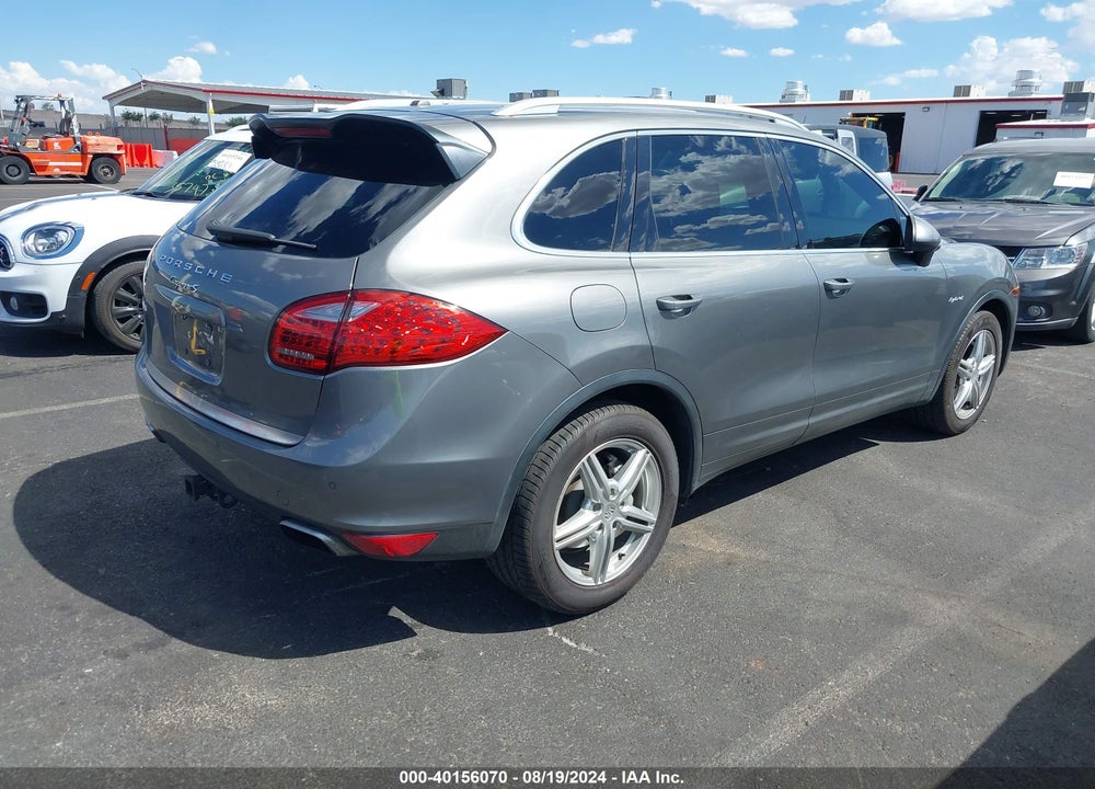 2014 PORSCHE CAYENNE HYBRID S VIN: WP1AE2A20ELA51150