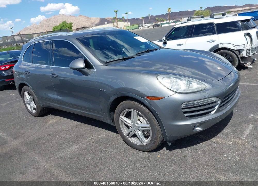 2014 PORSCHE CAYENNE HYBRID S VIN: WP1AE2A20ELA51150