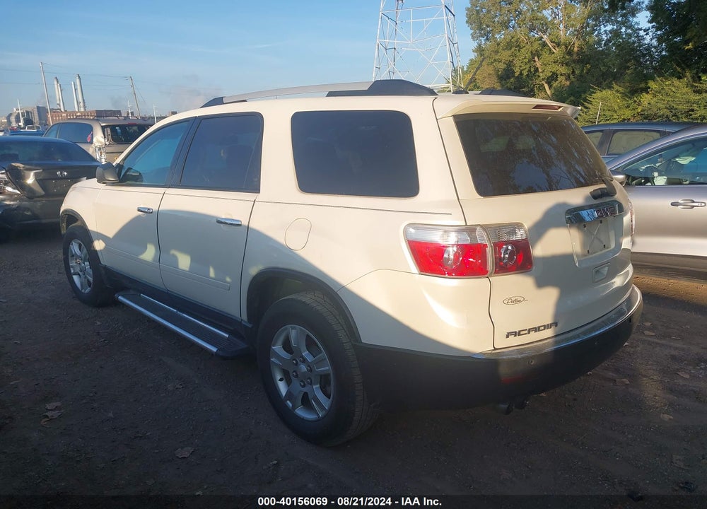 2012 GMC ACADIA SLE VIN: 1GKKRPED1CJ306016
