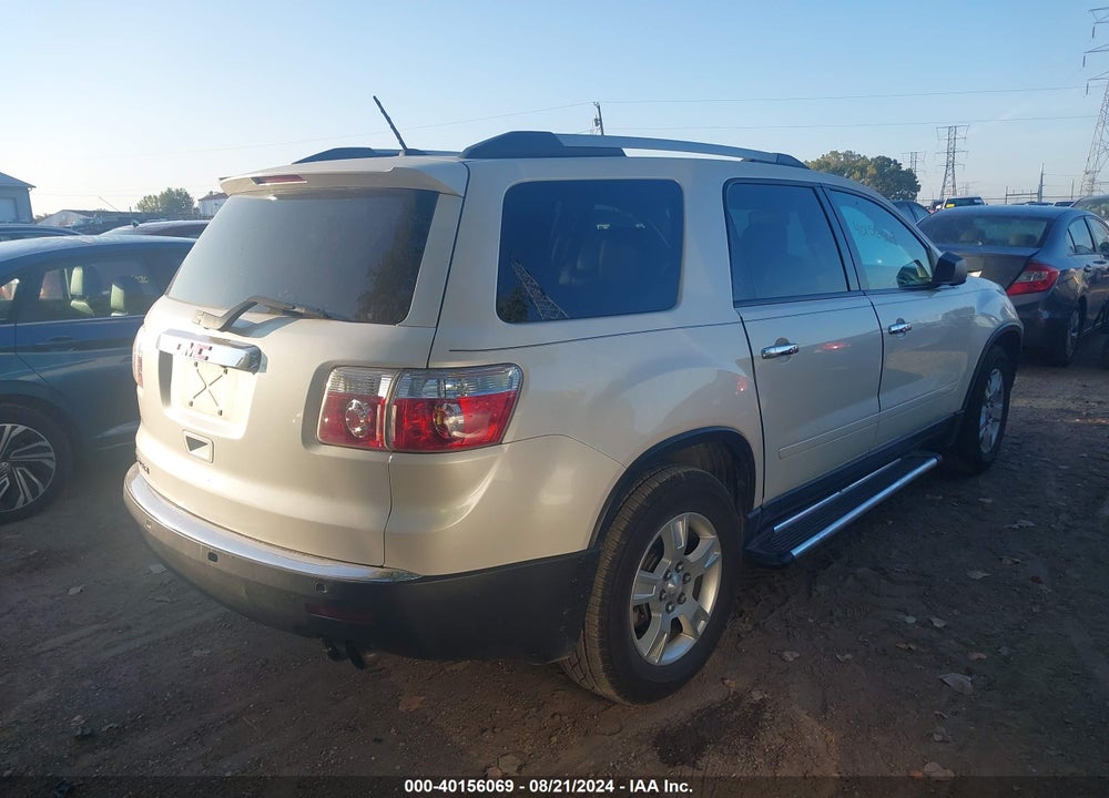 2012 GMC ACADIA SLE VIN: 1GKKRPED1CJ306016