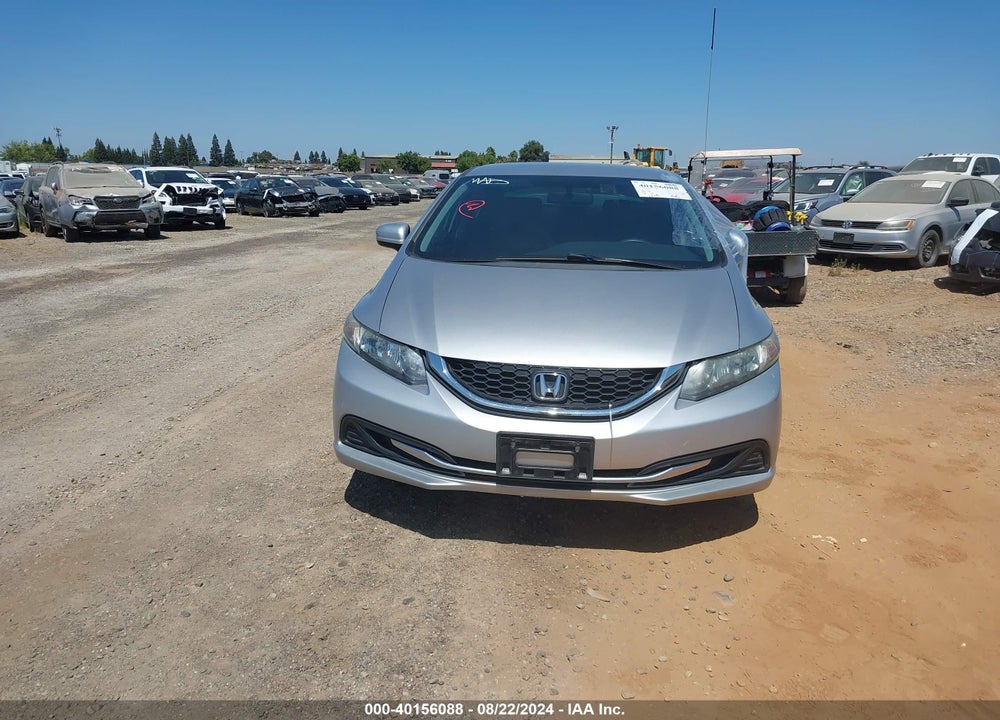 2015 HONDA CIVIC LX VIN: 19XFB2F54FE262560