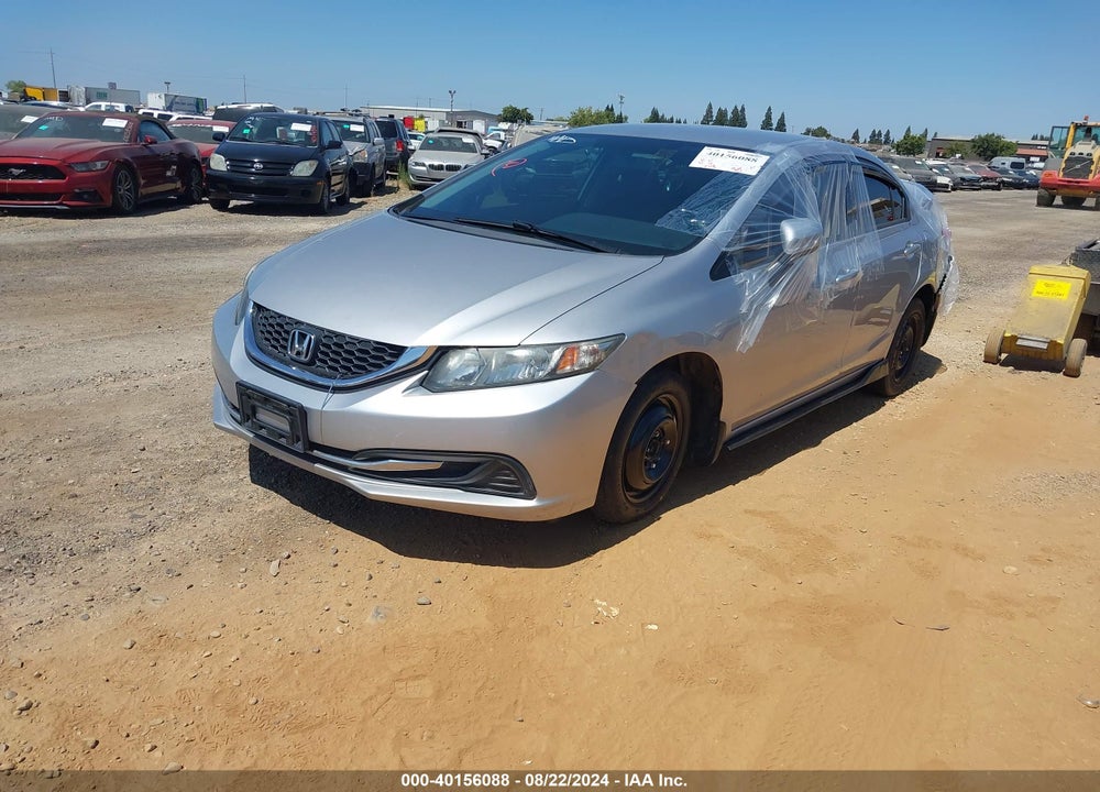 2015 HONDA CIVIC LX VIN: 19XFB2F54FE262560