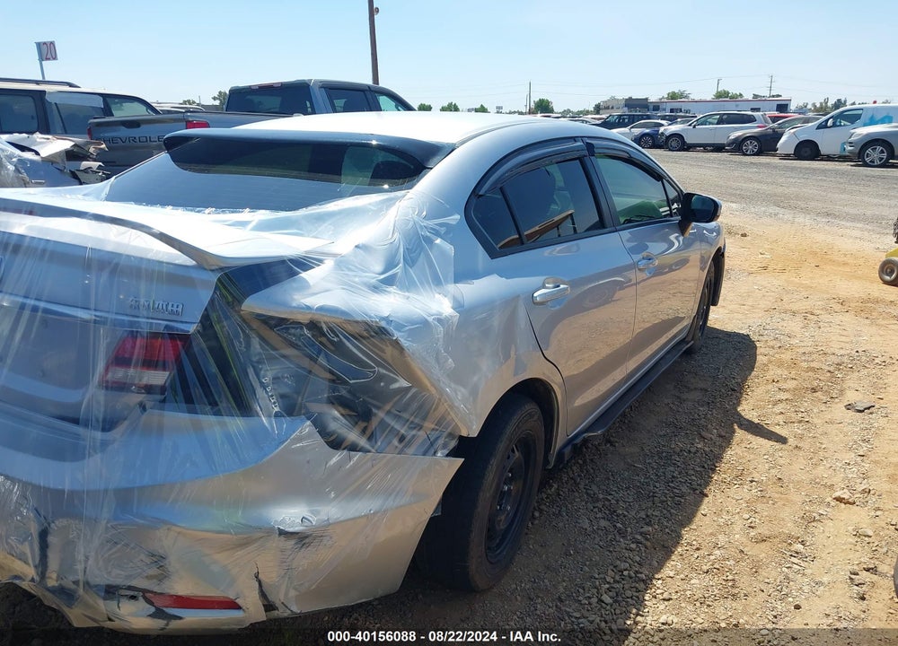 2015 HONDA CIVIC LX VIN: 19XFB2F54FE262560