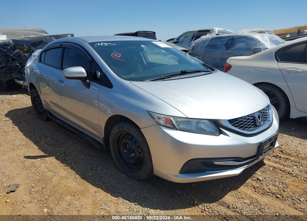 2015 HONDA CIVIC LX VIN: 19XFB2F54FE262560