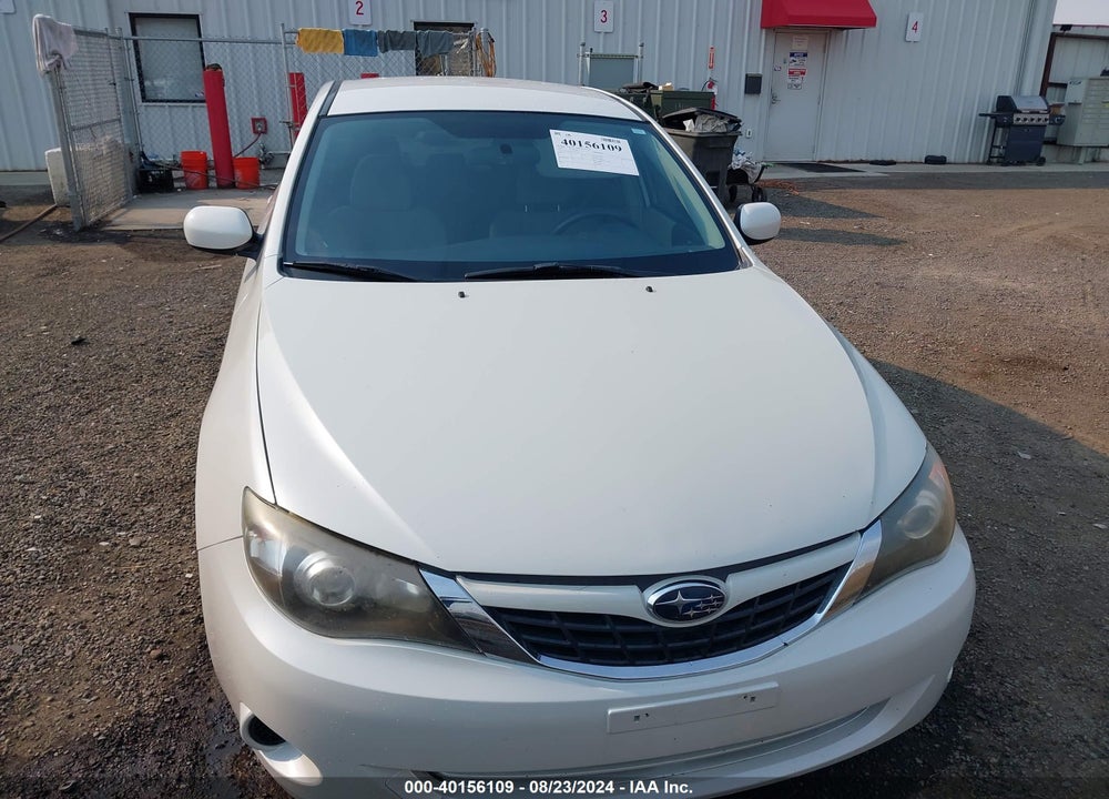 2009 SUBARU IMPREZA 2.5I VIN: JF1GE61659H505932