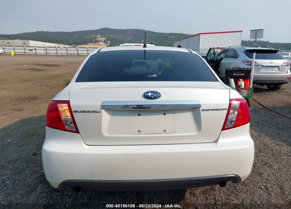 2009 SUBARU IMPREZA 2.5I VIN: JF1GE61659H505932