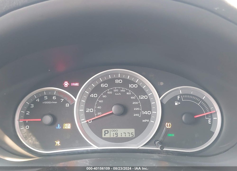 2009 SUBARU IMPREZA 2.5I VIN: JF1GE61659H505932