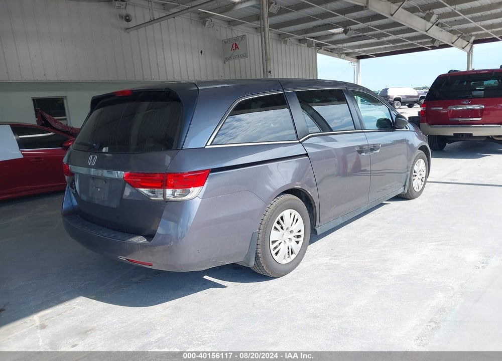 2015 HONDA ODYSSEY LX VIN: 5FNRL5H26FB118100