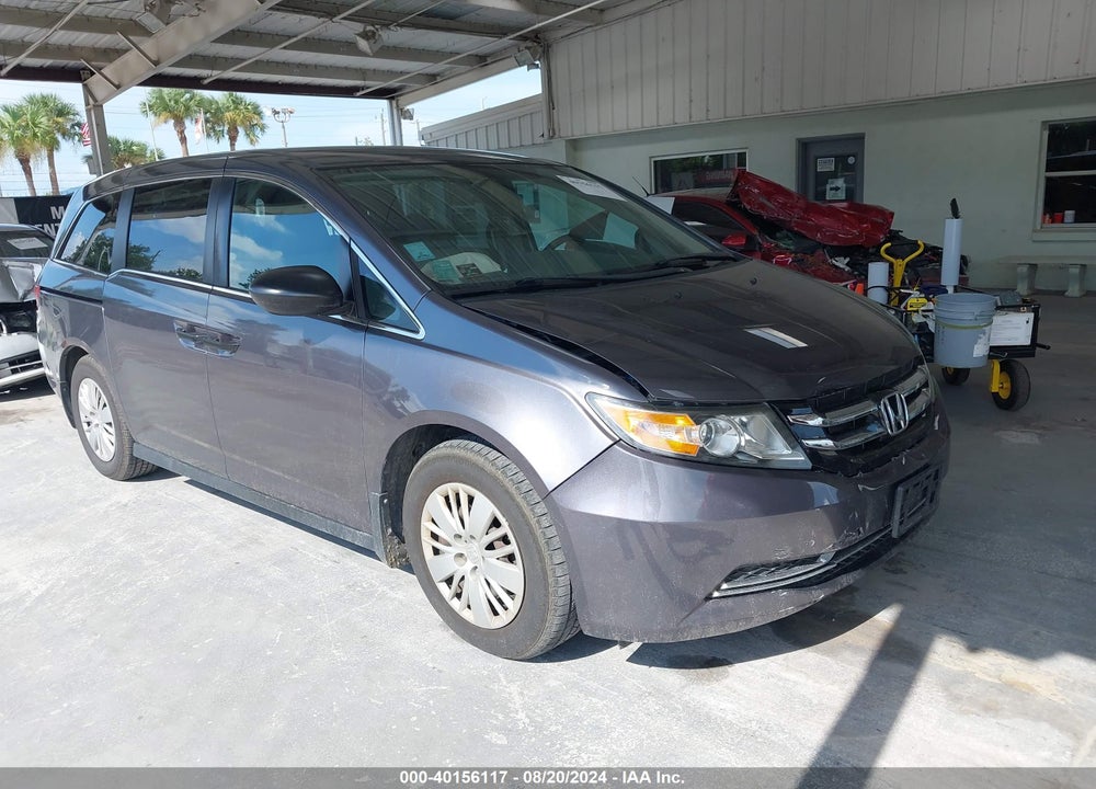 2015 HONDA ODYSSEY LX VIN: 5FNRL5H26FB118100