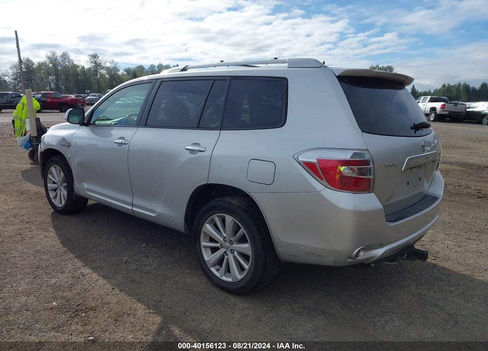 2009 TOYOTA HIGHLANDER HYBRID LIMITED VIN: JTEEW44A392027964