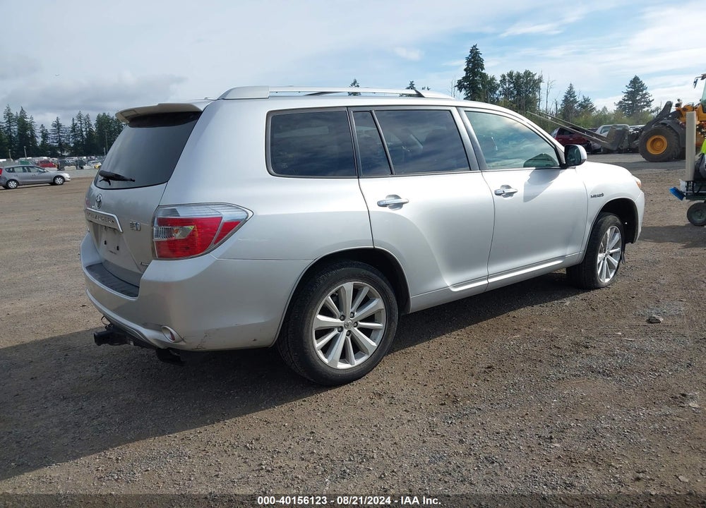 2009 TOYOTA HIGHLANDER HYBRID LIMITED VIN: JTEEW44A392027964