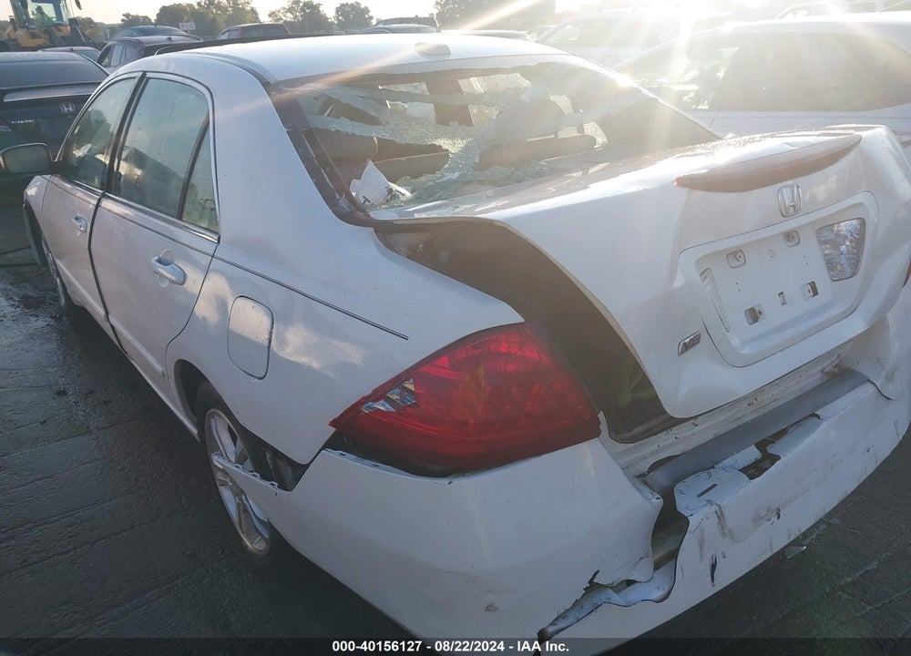 2007 HONDA ACCORD 3.0 EX VIN: 1HGCM66517A062536