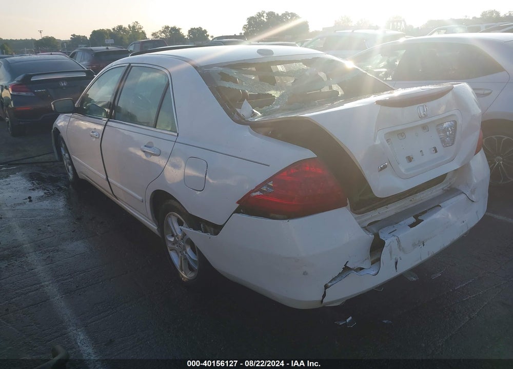2007 HONDA ACCORD 3.0 EX VIN: 1HGCM66517A062536