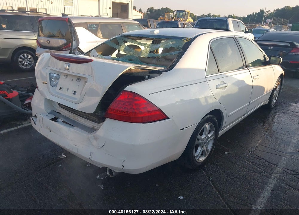 2007 HONDA ACCORD 3.0 EX VIN: 1HGCM66517A062536