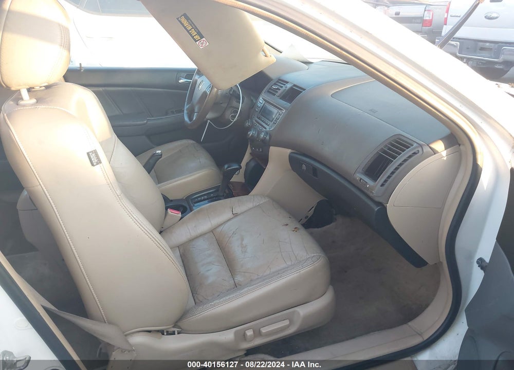 2007 HONDA ACCORD 3.0 EX VIN: 1HGCM66517A062536