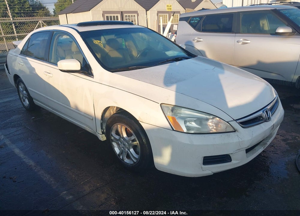 2007 HONDA ACCORD 3.0 EX VIN: 1HGCM66517A062536