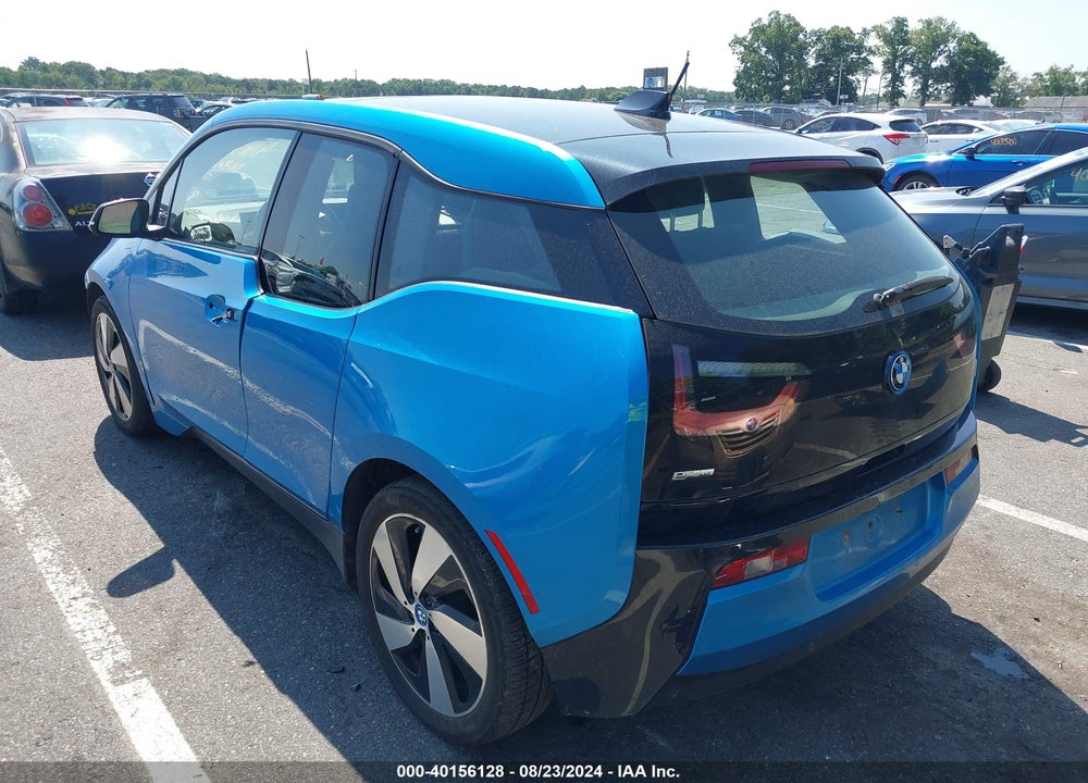 2017 BMW I3 94 AH W/RANGE EXTENDER VIN: WBY1Z8C39HV890932