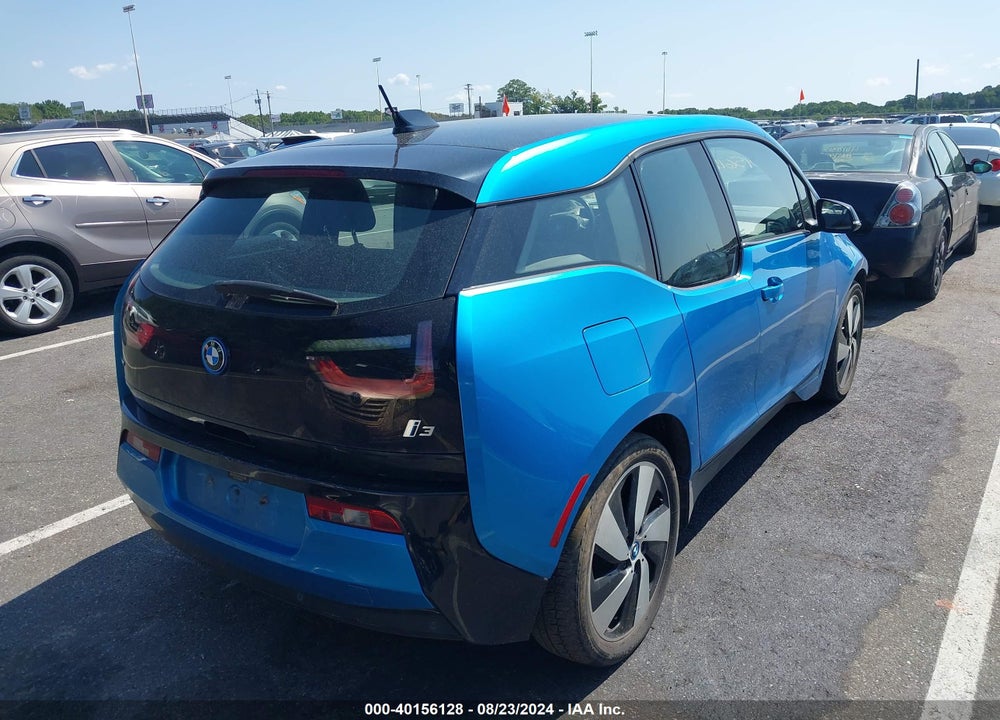 2017 BMW I3 94 AH W/RANGE EXTENDER VIN: WBY1Z8C39HV890932
