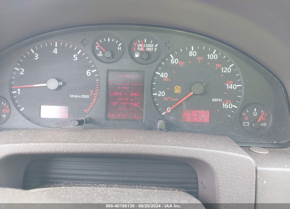 2001 AUDI A6 2.7T VIN: WAUED64B81N109090