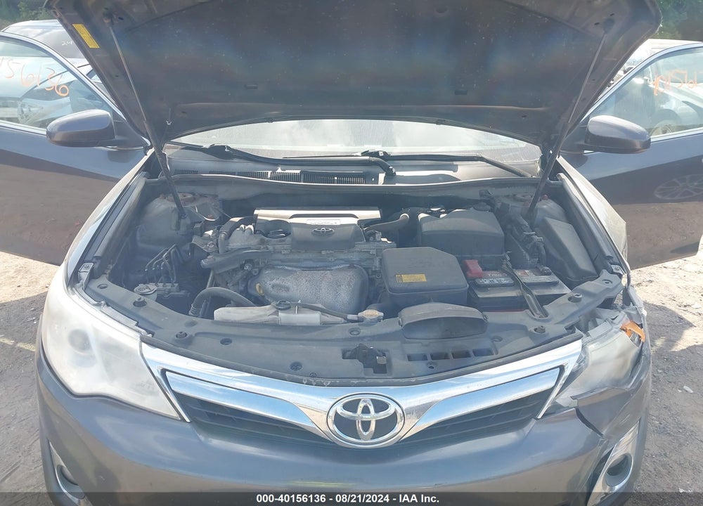2012 TOYOTA CAMRY XLE VIN: 4T4BF1FK6CR249911